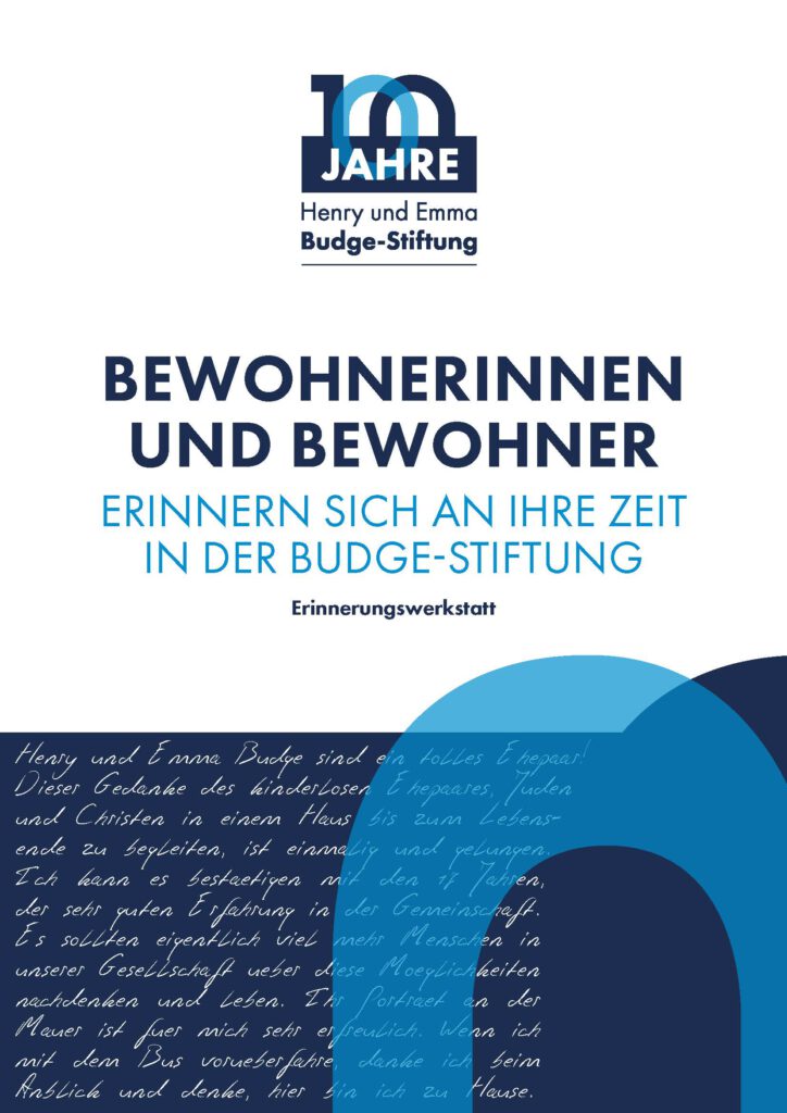 100 Jahre Budge Stiftung Cover